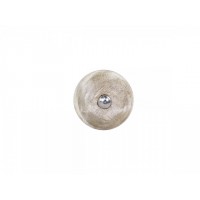 Wooden Cupboard Knob – Natural with Metal Pin